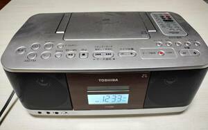 *** Toshiba CD radio-cassette TY-CDK9(2016 year sale ) operation does, but with special circumstances Junk..***