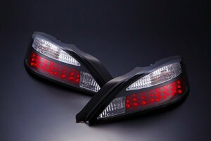 在庫有 D-MAX 日産 ニッサン S15 シルビア　LEDテールランプ（ブラック）左右セット DML1S15001T1 新品未使用 送料無料