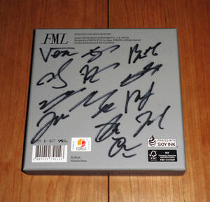 SEVENTEEN◆韓国10thミニアルバム「FML」CD (Fallen, Misfit, Lost Ver.)◆直筆サイン