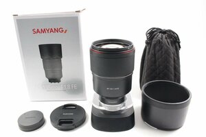 【 HORITA CAMERA 】B(良品) 2829 SAMYANG AF 135mm F1.8 FE 22753 ソニー SONY E用 単焦点 大口径 明るいF値 ケース 元箱付き