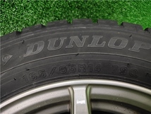 ソリオ等に weds GRABADO 14×4.5J OFF45 PCD100 4H DUNLOP WINTERMAXX 165/65R14 売切!!_画像4