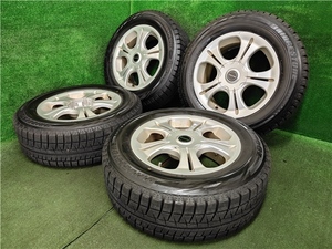 BRIDGESTONE VAGGIO 16×7J OFF42 114.3 ４/５H BRIDGESTONE BLIZZAK REVOGZ 215/60R16 マークX等に 売切!!