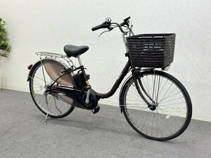 #Panasonic/ Panasonic #BE-ELD637T electric bike Bb *DX 26 type interior 3 step shifting gears chocolate Brown * Saitama shipping *