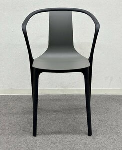 #Vitra/ vi tiger #BELLEVILLE CHAIR PLASTIC/ bell vi ru chair plastic Moss gray * Saitama shipping *