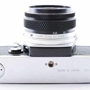 [良品]オリンパス OLYMPUS OM-1 一眼レフ 35mm フィルムカメラ + F.Zuiko AUTO-S 50mm f/1.8 2126193の画像6