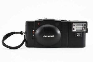 [良品]オリンパス OLYMPUS XA2 35mm フィルムカメラ with D.ZUIKO 35mm f/3.5 + A11 フラッシュ 2134074