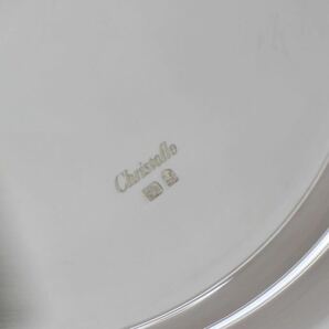 クリストフル christofle バターディッシュ バターケース クロッシュ 箱付き シルバー 銀器 テーブルアイテム 蓋つき プレートの画像9