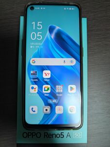 Ymobile版OPPO Reno 5A(eSIM)A103OP ブラック　SIMフリー