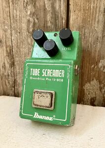 レア 1980〜1981年製 艶有NM4558D搭載 Rロゴ ハイフン有 Ibanez TS-808 TS808 オーバードライブ Tube Screamer