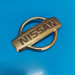 ※N36 NISSAN GOLD EMBLEM 日産 ゴールドエンブレム VIP LUGUXUY CUSTOM ビップ ラグジュアリー カスタム