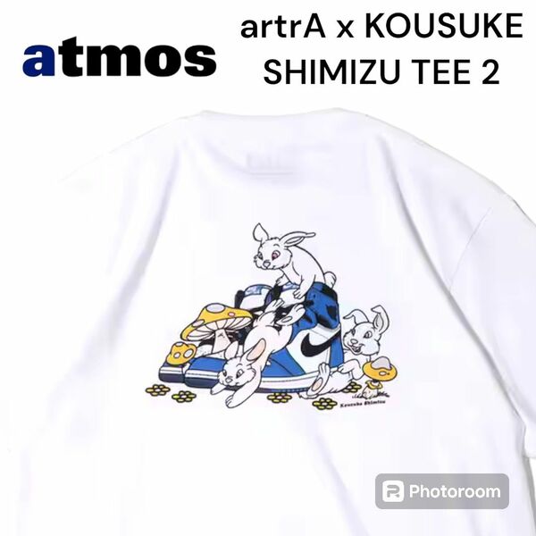 atmos アトモス artrA x KOUSUKE SHIMIZU TEE 2