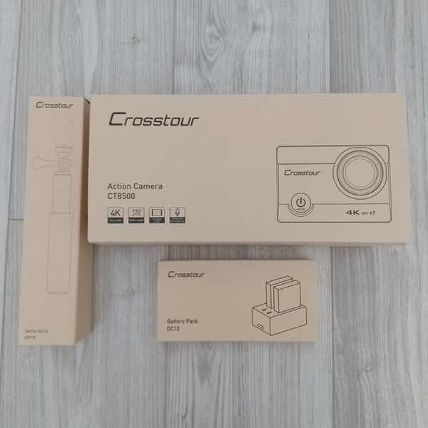 Crosstour アクションカメラ 水中カメラ CT8500