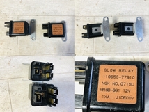 ■実働品 ヤンマー コンバイン GC221 コントローラ プラグ GLOW RELAY/NAis/KOKUSAN DENKI まとめて セット リビルト品 部品 パーツ■ハ1_画像3