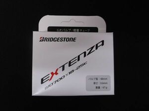 BS EXTENZA 軽量チューブ 仏式 48mm WO700x18-25C . 送料300円～ BRIDGESTONE ブリヂストン 仏式チューブ 自転車 F310102 . 1本