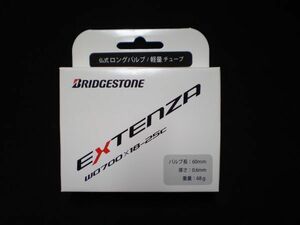 BS EXTENZA 軽量チューブ 仏式 60mm ロングバルブ WO700x18-25C 送料300円～ BRIDGESTONE ブリヂストン 仏式チューブ 自転車.F310103 .1本