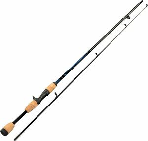 Takimi 炭素繊維製釣り竿 シーバスロッド スピニングモデル ツール収納袋付き 木製ハンドル ベイトロッド ファーストキャスト