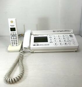 Panasonic 電話機 ファックス　おたっくす　KX-PW320-W 親機 子機１個セット　中古
