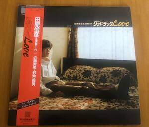 LPレコード 田原俊彦　グッドラックLove オリジナル・サウンドトラック盤