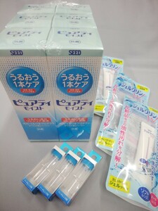 【送料無料、追跡番号付、匿名発送】シード SEED 株主優待品 ピュアティモイスト 120mL×6本 ＋ ジェルクリンW 3個 + ツインパック 3個