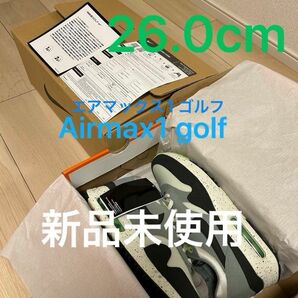 ナイキ　エアマックス1 ゴルフシューズ　Nike AIR MAX 1 ‘86 OG G 