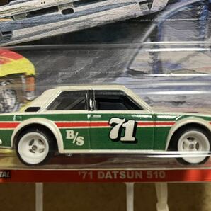 ホットウィール ドアスラマーズ 71 ダットサン510 ブルーバード DOOR SLAMMERS DATSUN NISSAN Hot Wheels ミニカーの画像3