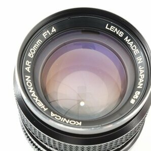 ADS3629★ 外観美品 ★ コニカ KONICA HEXANON AR 50mm F1.4の画像10