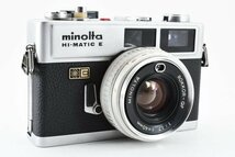 ADS3803★ 外観美品 ★ ミノルタ Minolta Hi-Matic E Rokkor-QF 40mm F1.7_画像4