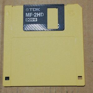 TDK社製 フロッピーディスク MF-２HD DOS18