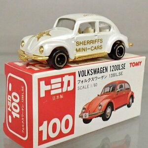 *shelif special order | wide tire Tomica 100-2-3 Volkswagen 1200LSE white pearl *