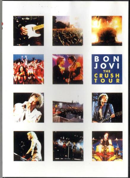 BON JOVI【DVD】THE CRUSH TOUR【PAL】ボン・ジョヴィ