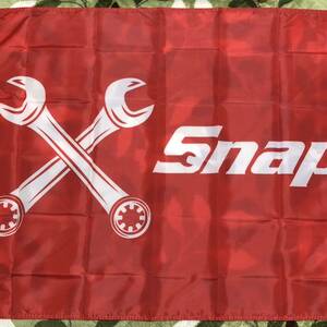 スナップオン snap-onフラッグ ガレージ 旗 タペストリー Snap-on アメ車 工具
