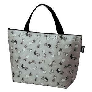  new goods * Snoopy Mate tote bag keep cool / heat insulation eko-bag lunch bag keep cool temperature tote bag * gray series 