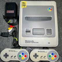 【すぐ遊べる】スーパーファミコン SFC 本体 メンテ清掃済み スーファミ 管理115_画像1