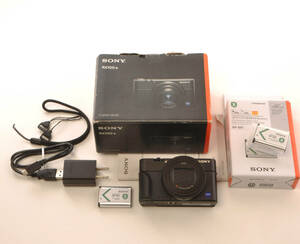 1円〜 ◇美品◆ SONY RX100VI DSC-RX100M6 デジタルスチルカメラ◆SONY電池付き　※通電・撮影確認済 