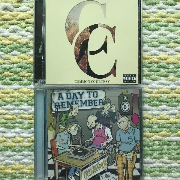 A DAY TO REMEMBER - common COURTESY (CD+DVD)/old record 計2点セット