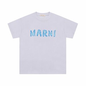 MARNI Marni with logo cotton made short sleeves T-shirt gray cut and sewn unisex 40 size (160/84A)
