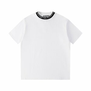 【Acne Studios】アクネストゥディオス ロゴ Tシャツ 白 半袖Tシャツ ロゴT 男女兼用 トップス Lサイズ