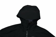 ARC‘TERYX Alpha SV/AR 24K Jacket-Men's ジャケット メンズ フード付き 防風 撥水加工 黒 アウター Lサイズ_画像2