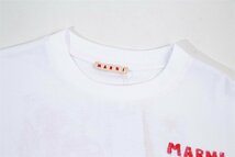 MARNI マルニ コットン うさぎ 半袖 Tシャツ ホワイト メンズ レディース ｔシャツ 40サイズ_画像9