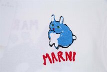 MARNI マルニ コットン うさぎ 半袖 Tシャツ ホワイト メンズ レディース ｔシャツ 40サイズ_画像4