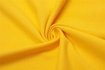 MARNI マルニ ロゴ入り コットン製 半袖Tシャツ イエロー カットソー ユニセックス 40サイズ（160/84A）_画像9