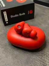 Beats Studio Buds - True Wireless Noise ワイヤレスノイズキャンセリングイヤフォン 赤 並行輸入品_画像6