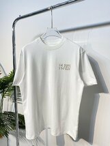 Maison Margiela/メゾンマルジェラ MM6 ｔシャツ 白 半袖 t-shirt コットン メンズ レディース 兼用 数字 シャツ Mサイズ_画像1