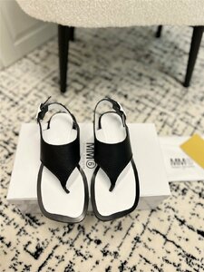 Maison Margiela mezzo n Margiela tongs sandals shoes MM6 sandals ANATOMIC black number shoes EUR36