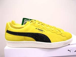 新品 PUMA SUEDE STAPLE 黄黒 27.5cm US9.5 定価14300円 限定モデル プーマ スエード ステイプル #391567-01 キングギドラ クライド CLYDE