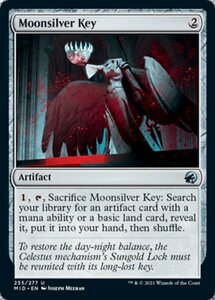 MTG ■無/英語版■ 《月銀の鍵/Moonsilver Key》★FOIL★イニストラード真夜中の狩り MID