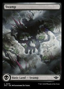 MTG ■土地/英語版■ (274)《沼/Swamp》サンダージャンクション OTJ 土地C