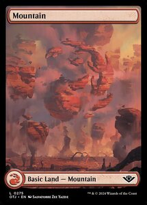 MTG ■土地/英語版■ (275)《山/Mountain》サンダージャンクション OTJ 土地C