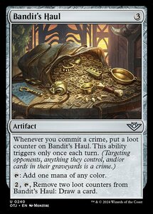 MTG ■無/英語版■(240)《略奪者の荷物/Bandit's Haul》サンダージャンクション OTJ 茶U