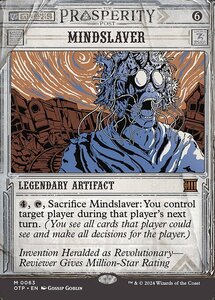 MTG ■無/英語版■(063)《精神隷属器/Mindslaver》▲ショーケース▲ サンダージャンクション：速報 OTP茶R